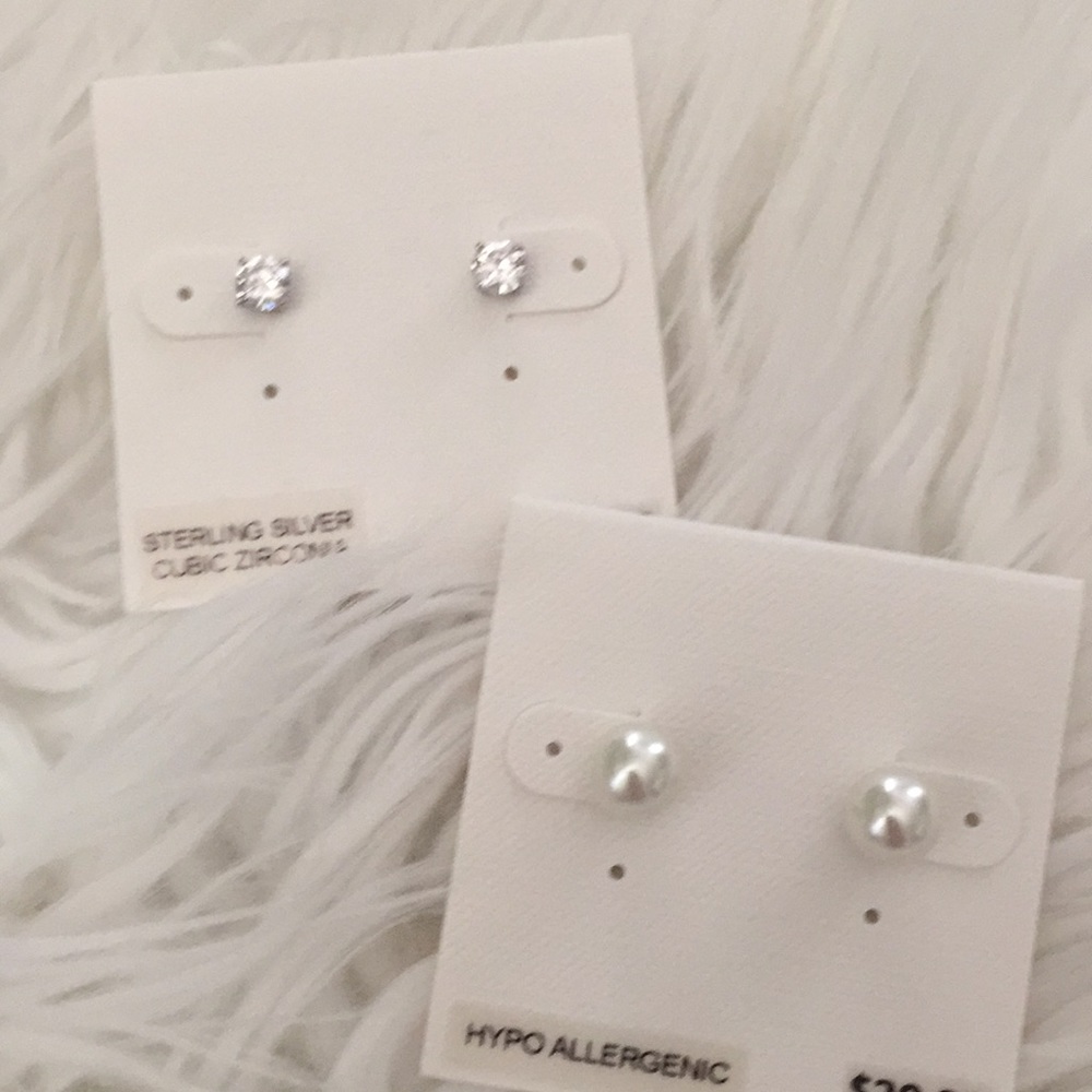 Bundle SALE‼️fashion sterling silver earrings